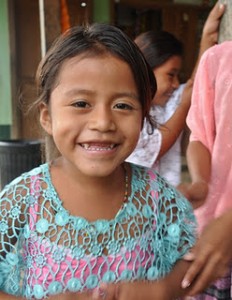 Mayan girl near Coban