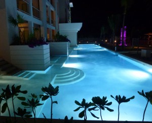 Swim up suites at moonlight Paradisus