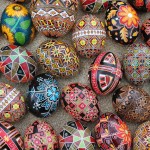 Decorated eggs ward off evil  Credit: Luba Petrushka