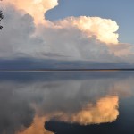 View of Lake Peten Itza from La Lancha lodge